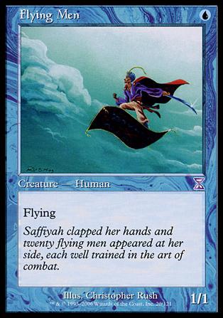 Magic the Gathering: Time Spiral (Timeshifted Subset) card 20 Flying Men