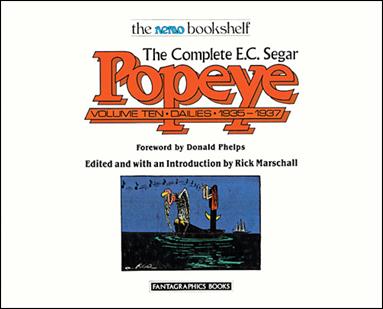 Complete E.C. Segar Popeye issue 10