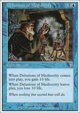 Magic the Gathering: 7th Edition (Base Set) card 70 Delusions of Mediocrity