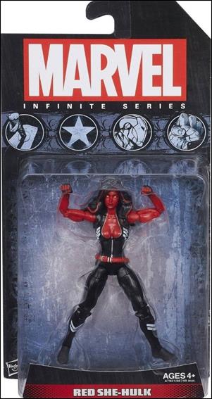 Marvel Infinite Series figure 9 Red She-Hulk
