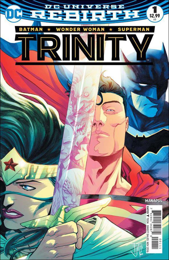 Trinity (2016) issue 1 Francis Manapul Cover