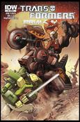 Transformers: Primacy issue 4-C Andrew Griffith 1:10 30th Anniversary Cover