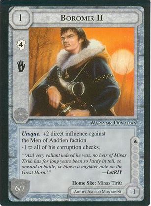 Middle-Earth: The Wizards (Base Set) card 66 Boromir II