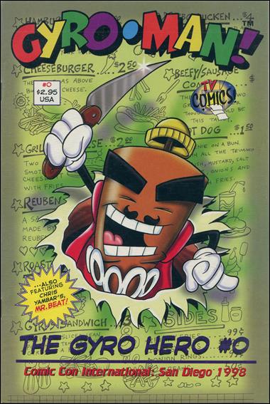 Gyro-Man: Gyro issue 0 Flip-Book
