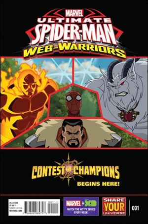 Marvel Universe Ultimate Spider-Man: Contest of Champions Cover Image 1