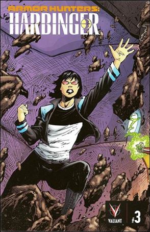 Armor Hunters: Harbinger issue 3-C Diego Bernard Armor Hunters 18-Part Mega-Cover