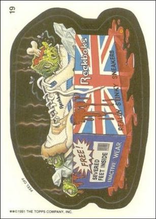 Wacky Packages (Base Set) card 19 Reekboks