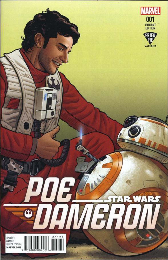 Poe Dameron issue 1-N Joe Quinones Fried Pie/BAM/2nd & Charles Cover