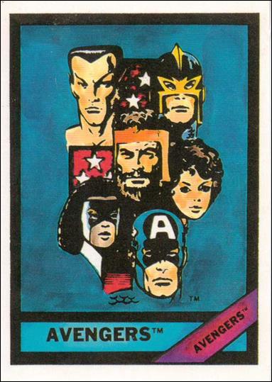 Marvel Universe (Base Set) card 31 Avengers