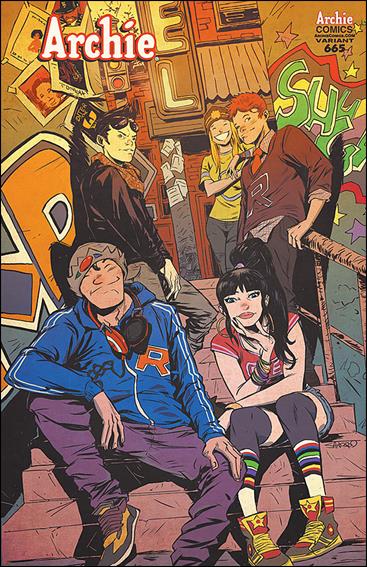 Archie (1942) issue 665-B Sanford Greene Cover