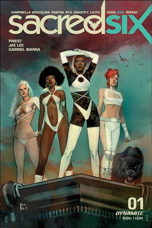 Sacred Six issue 1-E Rod Reis Cover