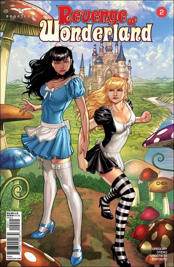 Revenge of Wonderland issue 2 Sean Chen Cover