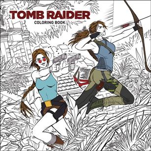 Tomb Raider Coloring Book Cover Image 1