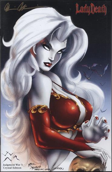 Lady Death: Judgement War issue 1-DQ Crystal Edition Wizard World Chicago Cover 1/77