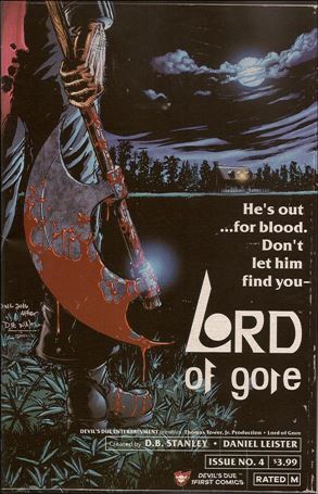 Lord of Gore issue 4 Daniel Leister Cover