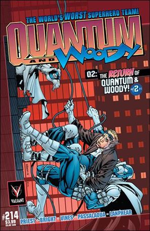 Q2: The Return of Quantum and Woody issue 2-C Bart Sears 1:25 Throwback Cover