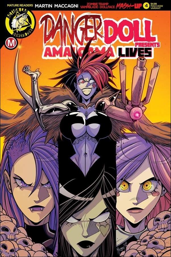 Danger Doll Squad Presents Amalgama Lives issue 4-C Marco Maccagni Standard Cover