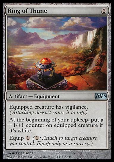Magic the Gathering: 2013 Core Set (Base Set) card 213 Ring of Thune