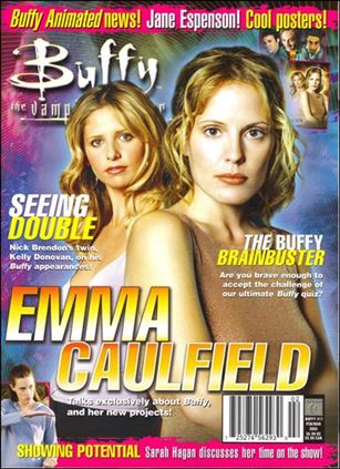 Buffy the Vampire Slayer Magazine issue 17 Anya & Buffy Cover
