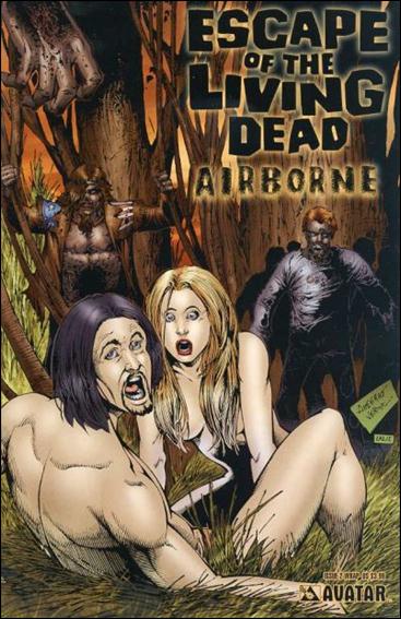 Escape of the Living Dead: Airborne issue 2-F Wraparound Cover