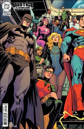 Justice League Unlimited (2025) issue 7.00-G Travis Moore Connecting 1:25 Cardstock Cover