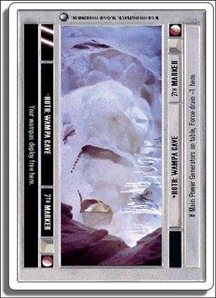 Star Wars: Hoth Revised (Base Set) card 68 Hoth: Wampa Cave