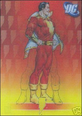 DC Legacy (Legendary Heroes Lenticular Subset) card L6 Captain Marvel