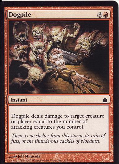 Magic the Gathering: Ravnica (Base Set)  card 120 Dogpile