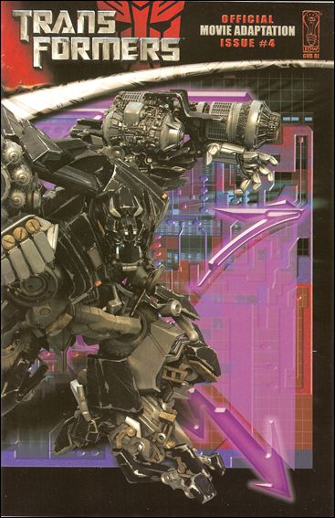Transformers: Movie Adaptation issue 4-B Photo 1:25 Cover
