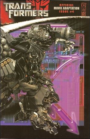 Transformers: Movie Adaptation issue 4-B Photo 1:25 Cover