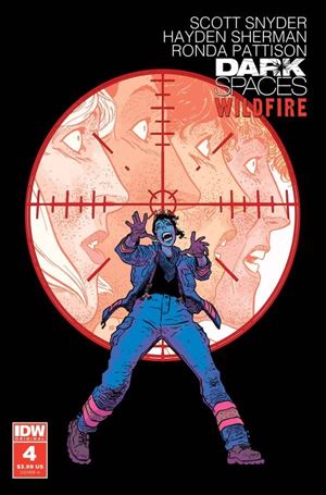 Dark Spaces: Wildfire issue 4 Hayden Sherman Cover