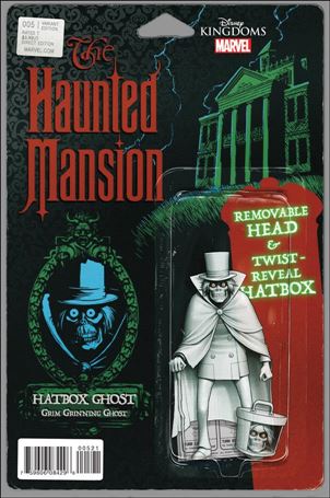 Haunted Mansion (2016) issue 5-C John Tyler Christopher Action Figure Cover