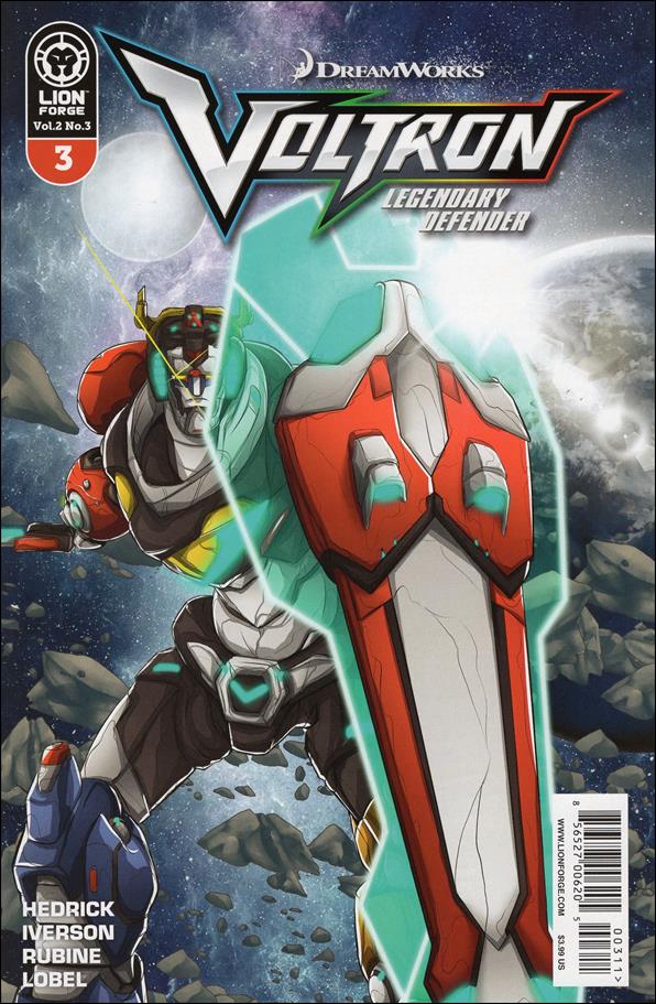 Voltron (2017) issue 3 Rubine Cover