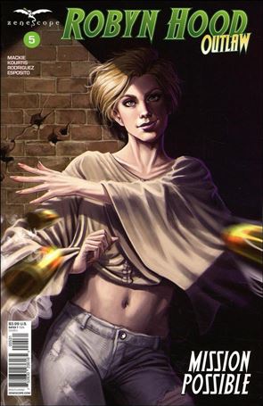 Robyn Hood: Outlaw issue 5-C Claudia Iancello Cover