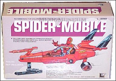 Pocket Super Heroes (Vehicles and Playsets) figure 8 Spider-Mobile