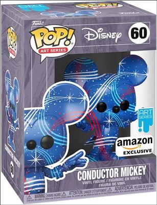 POP! Art Series figure 60 Conductor Mickey