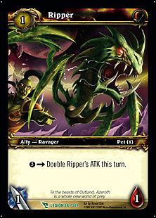 World of Warcraft: March of the Legion (Base Set) card 38 Ripper
