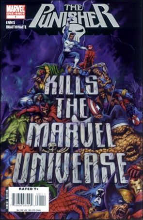 Punisher Kills the Marvel Universe issue 1-C 2008 Edition - Dougie Braithwaite Cover