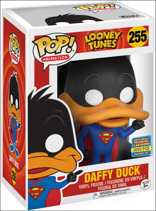 POP! Animation figure 255 Daffy Duck (Super Daffy) SDCC 2017 1/2000