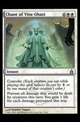 Magic the Gathering: Ravnica (Base Set)  card 7 Chant of Vitu-Ghazi