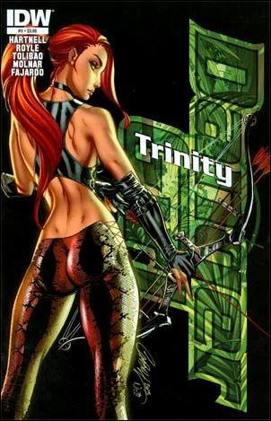 Danger Girl: Trinity issue 3 Standard Cover