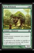 Magic the Gathering: Dragon's Maze (Base Set) card 43 Maze Behemoth