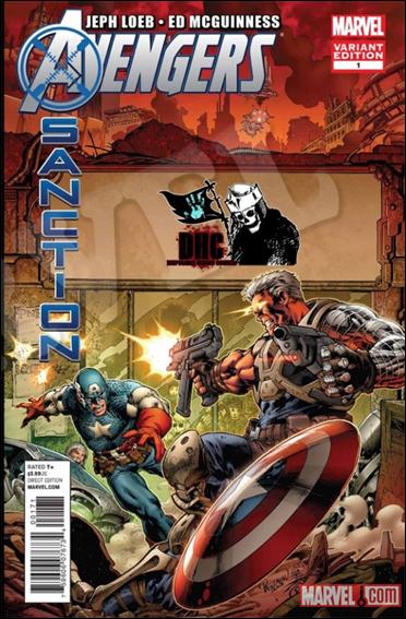 Avengers: X-Sanction issue 1-GF Disposable Heroes Comics Battle Cover 1/500