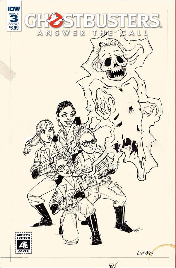 Ghostbusters: Answer the Call issue 3-B Jessica Hickman Artist's Edition Cover
