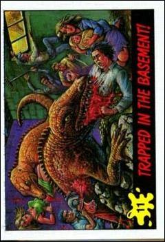Dinosaurs Attack! (Base Set) card 11 Trapped in the basement!