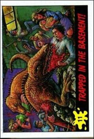Dinosaurs Attack! (Base Set) card 11 Trapped in the basement!
