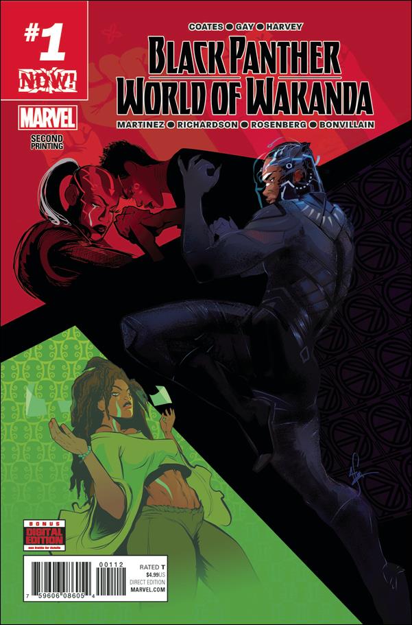 Black Panther: World of Wakanda issue 1-J Afua Richardson Cover (2nd Printing)