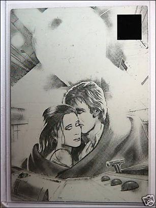 Star Wars Galaxy: Series 4 (Base Card Printing Plate Subset) Cover Image 2