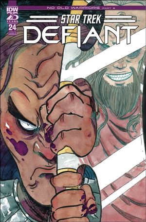 Star Trek: Defiant issue 24-B Morgan Beem Cover