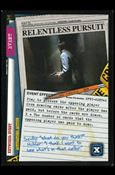 X-Files: The Truth Is Out There (Base Set) card XF97-0283v2 Relentless Pursuit